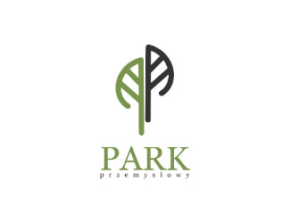 Projekt graficzny logo dla firmy online park przemysłowy